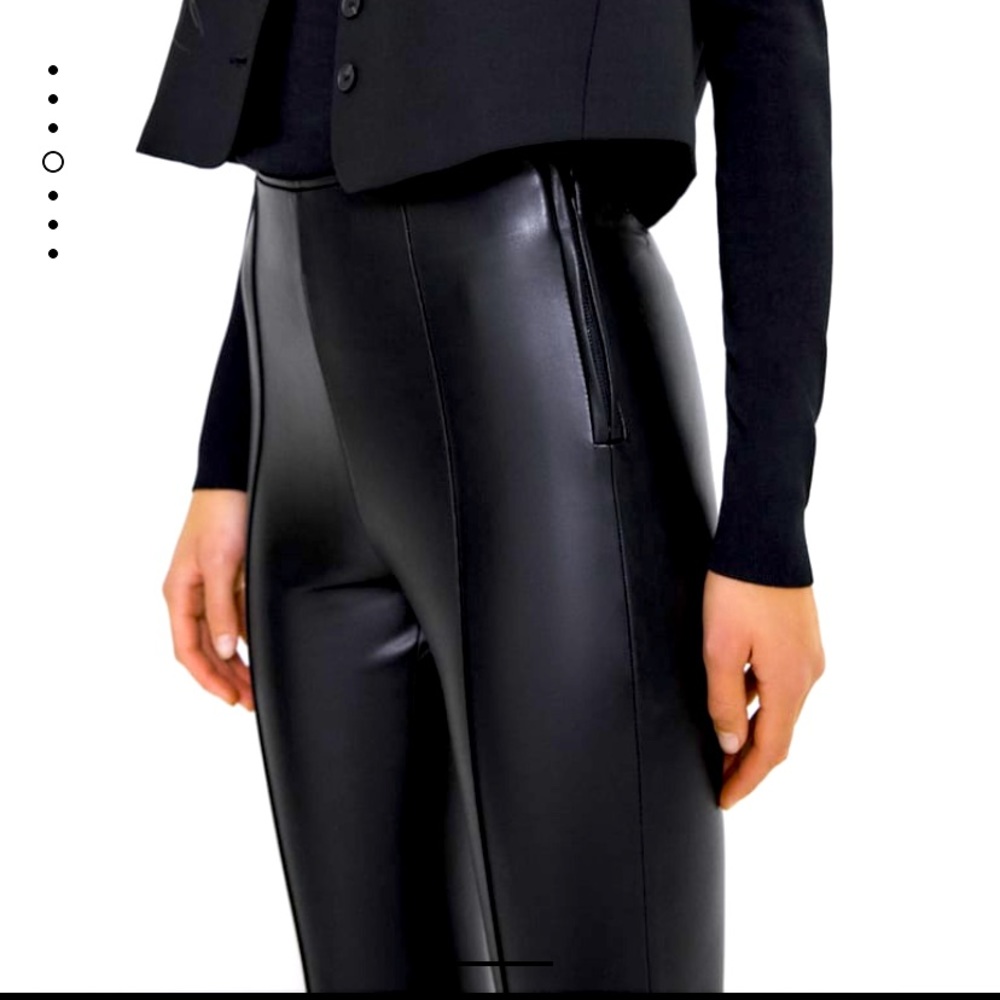 NEW WITH TAGES Zara Faux Leather Leggings